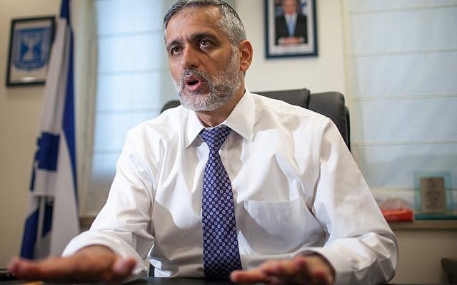 Interior Minister Eli Yishai (photo credit: Noam Moskowitz/Flash90)