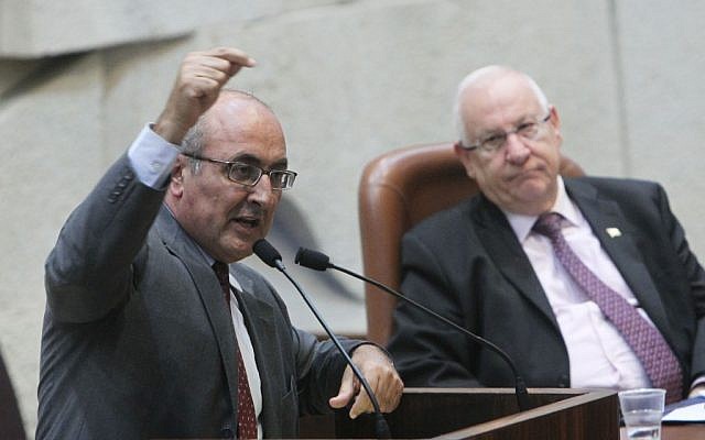 MK Daniel Ben Simon speaking in the Knesset Tuesday. (photo credit: Miriam Alster/Flash90) MK Daniel Ben Simon speaking in the Knesset Tuesday. (photo credit: Miriam Alster/Flash90)