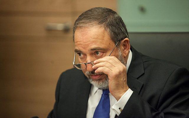 Foreign Minister Avigdor Liberman (photo credit: Noam Moskowitz/Flash90)