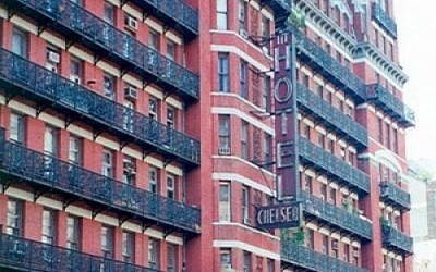 Hotel Chelsea, Manhattan, NY, August 1996 (photo credit: CC BY-SA/Gyrofrog Wikicommons)