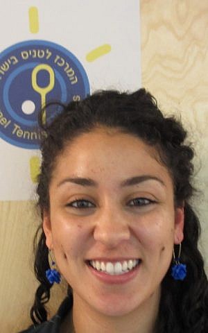 Nadine Fahoum from the Israel Tennis Center. (photo credit: Howard Blas)