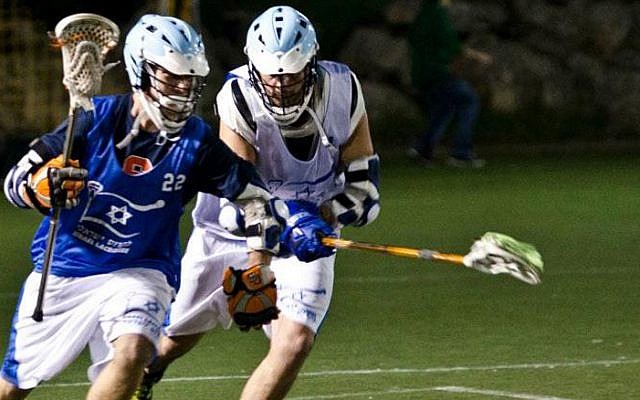 Israel's national lacrosse team. (Photo credit: Israel Lacrosse Facebook page)
