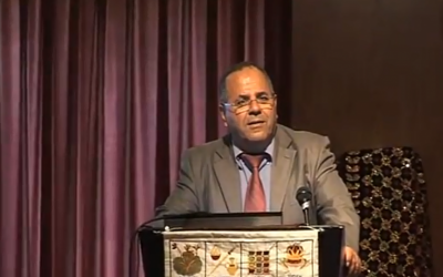 Deputy Minister for the Development of the Negev and Galilee Ayoub Kara (photo credit: screen grab from YouTube)