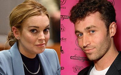 Lindsay Lohan will star opposite James Deen in her next film (photo credit: AP/Joe Klamar, CC-BY, Glenn Francis, Wikimedia commons)