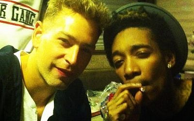 Matisyahu and Wiz Khalifa (photo credit: Matisyahu/Twitter)