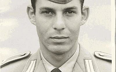 Michael Fuerst enlisted to West Germany's armed forces Paratroopers unit in 1966. (photo courtesy Michael Fuerst)