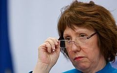 EU foreign policy chief Catherine Ashton (photo credit: AP/Alexander Zemlianichenko/File)