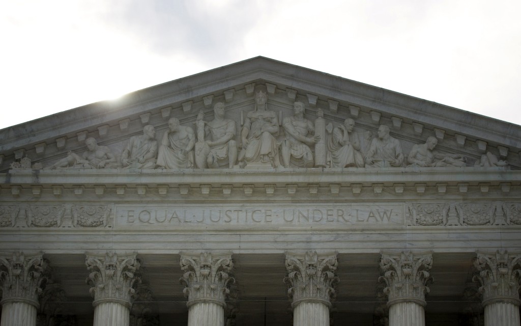 The Supreme Court in Washington, Monday, June 25, 2012. (photo credit: AP Photo/Evan Vucci)