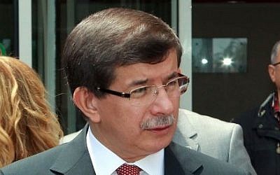 Turkey Foreign Minister Ahmet Davutoglu (photo credit: AP/Hakan Goktepe/Turkish Foreign Ministry)
