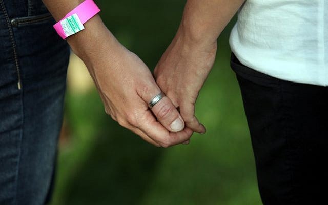 An illustrative photo of marriage (photo credit: Yossi Zamir/Flash 90)