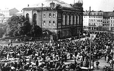 Borneplatz synagogue in its heyday