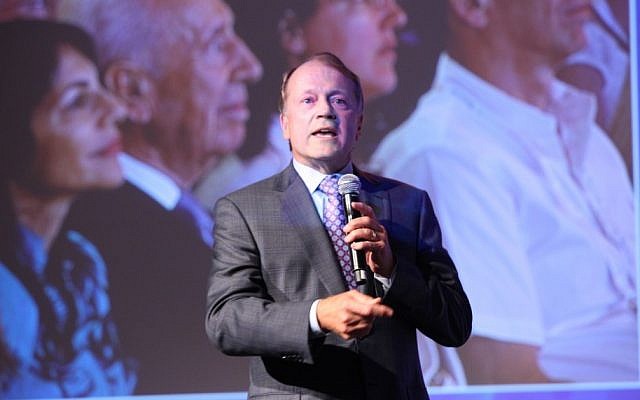 Cisco CEO John Chambers speaks at the Presidential Conference in June. (photo credit: Courtesy)