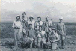 Shluhot's first carrot farmers (Courtesy Gezer Shluhot)