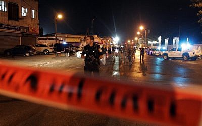 Illustrative photo of a crime scene (photo credit: Roni Schutzer/Flash90)