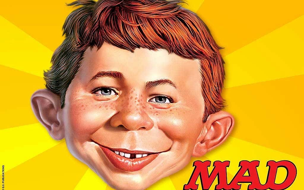 Mad Magazine's Alfred E. Neuman. (photo credit: Courtesy)