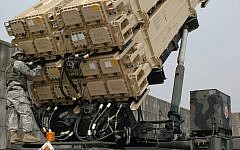 A US Army Patriot Missile launcher (photo credit: US Army/Wikipedia)
