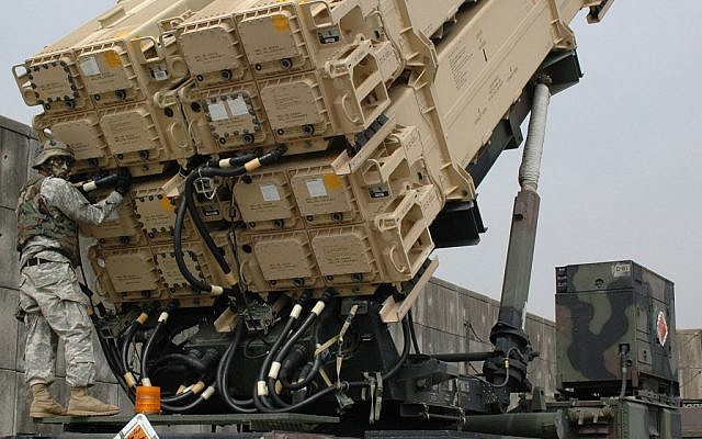 A US Army Patriot Missile launcher (photo credit: US Army/Wikipedia)