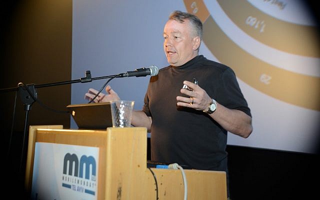 Jari Tammisto speaks at the Mobile Summit (Photo credit: Courtesy)