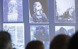 People look at a display of looted art on a video screen as they attend the Provenance Research Training Program to the Nazi-looted art, in Magdeburg, central Germany, Thursday, June 14, 2012. (photo: AP /Jens Meyer)