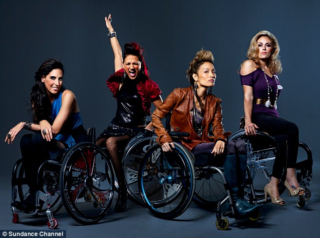 The cast of 'Push Girls,' a new reality series. (photo credit: Sundance Channel) The cast of 'Push Girls,' a new reality series. (photo credit: Sundance Channel)