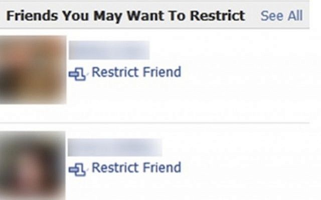 Social Privacy Protect in action (Photo credit: Courtesy)