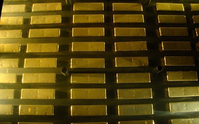 Gold bars (photo credit: CC BY Brian Giesen/Flickr)