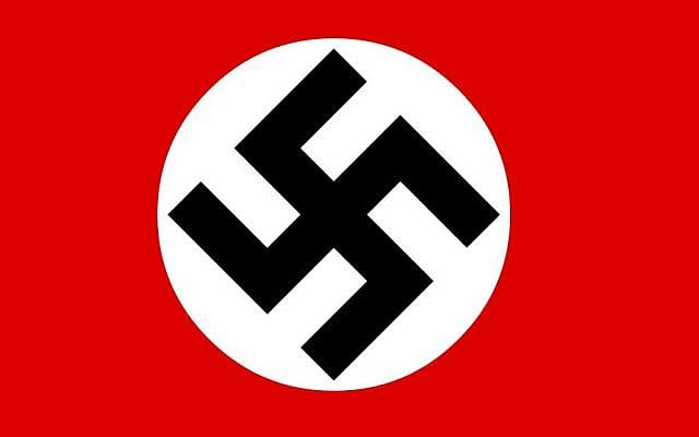 A swastika. (Wikimedia Commons) A swastika. (Wikimedia Commons)