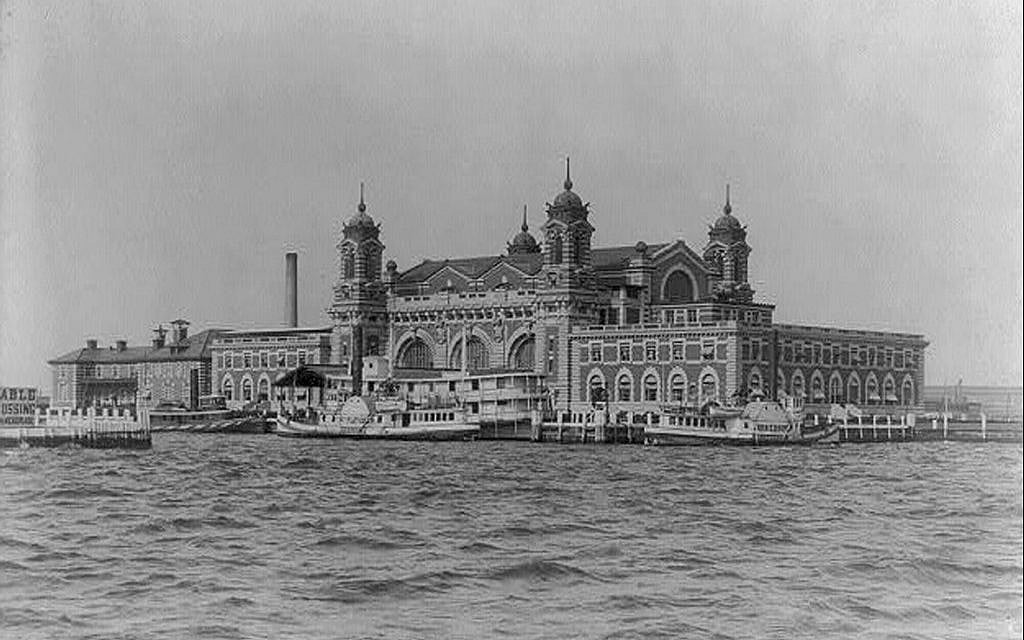 Ellis Island in 1905. (Wikimedia Commons) Ellis Island in 1905. (Wikimedia Commons)