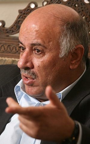 Jibril Rajoub (Nati Shohat/Flash90)
