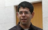 Peace Now head Yariv Oppenheimer (Kobi Gideon/Flash90)