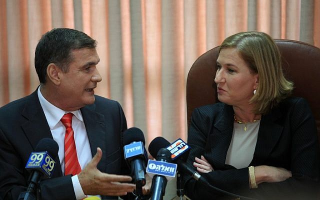 Haim Ramon and Tzipi Livni at the Knesset in 2009 (photo credit: Kobi Gideon/Flash90) Haim Ramon and Tzipi Livni at the Knesset in 2009 (photo credit: Kobi Gideon/Flash90)