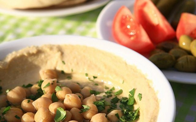 David Lebovitz loved the hummous and crunchy pickles on his recent trip to the land (photo credit: Liron Almog/Flash 90)