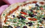 Freshly baked pizza (Photo credit: Liron Almog/Flash90)