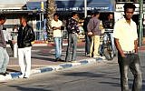 African migrants in Tel Aviv (photo credit: Nicky Kelvin/Flash90/File)