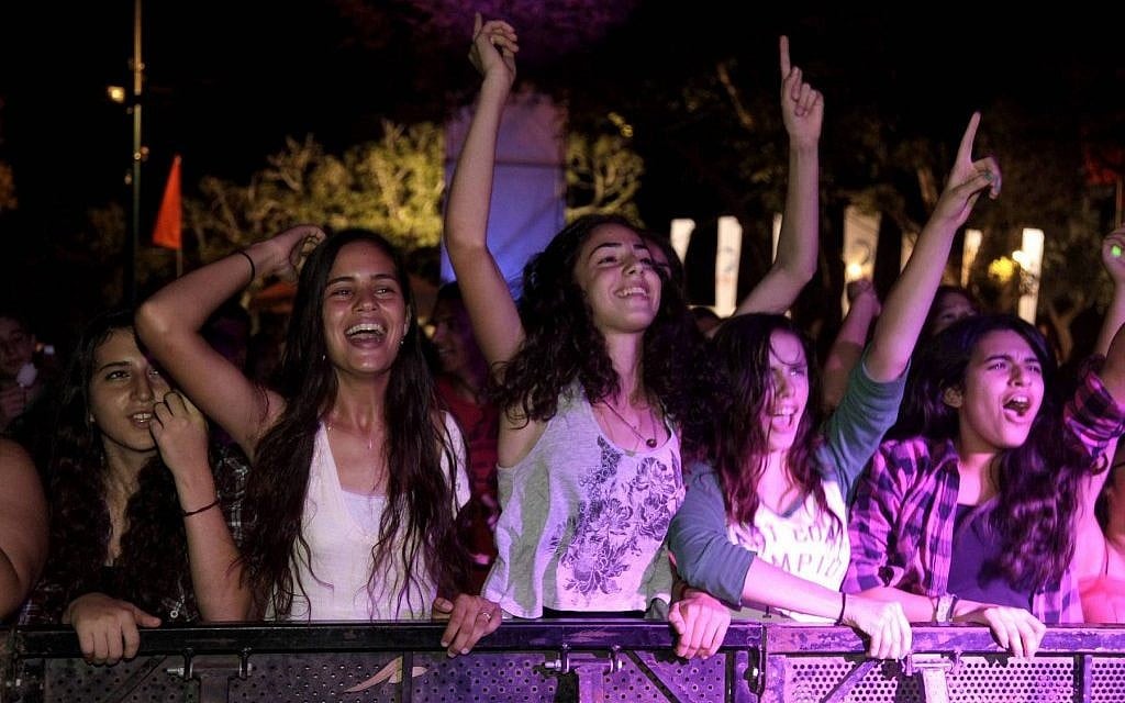 Last year's Briza festival, attended by more than 5,000 people (photo credit: Edi Israel/Flash 90)