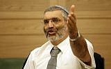 Far-right wing former MK Michael Ben Ari (Uri Lenz/Flash90)