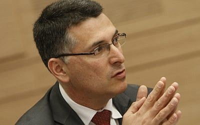 Interior Minister Gideon Sa'ar (photo credit: Miriam Alster/Flash90)