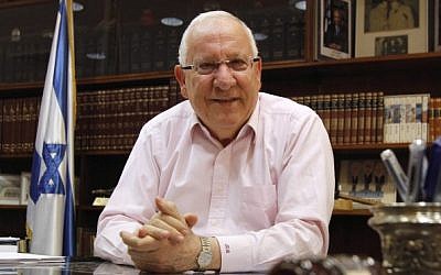 President-elect Reuven Rivlin (photo credit: Miriam Alster/Flash90)