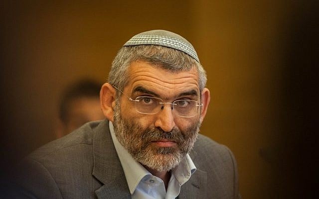 Former MK Michael Ben Ari in 2012 (photo credit: Uri Lenz/Flash90)