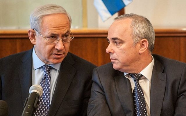 Prime Minister Benjamin Netanyahu (left) and Minister Yuval Steinitz. (photo credit: Uri Lenz/Flash90) Prime Minister Benjamin Netanyahu (left) and Minister Yuval Steinitz. (photo credit: Uri Lenz/Flash90)
