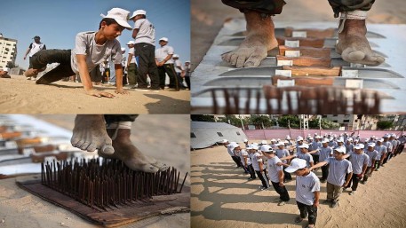 Images of Hamas' summer camp (photo credit: Facebook)