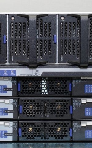 Mellanox's 108-port 20 and 40Gb/s InfiniBand Chassis Switch (Photo credit: Courtesy Mellanox)