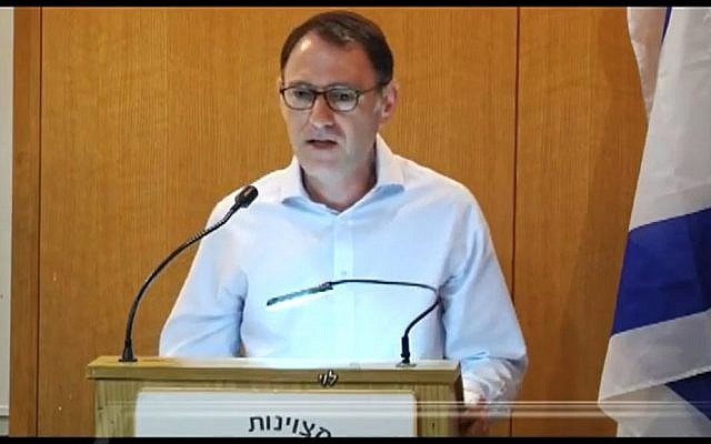 Rabbi Joseph Isaac Lifshitz (photo credit: screen capture Peleglevy/Youtube)