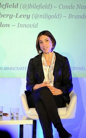 CEO of Israeli startup Brandsforce, Nili Goldberg. (photo credit: Blake Ezra Photography)