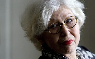 Berthe Meijer is seen during a 2010 interview at her home in Amsterdam. (photo credit: AP Photo/Evert Elzinga, File)