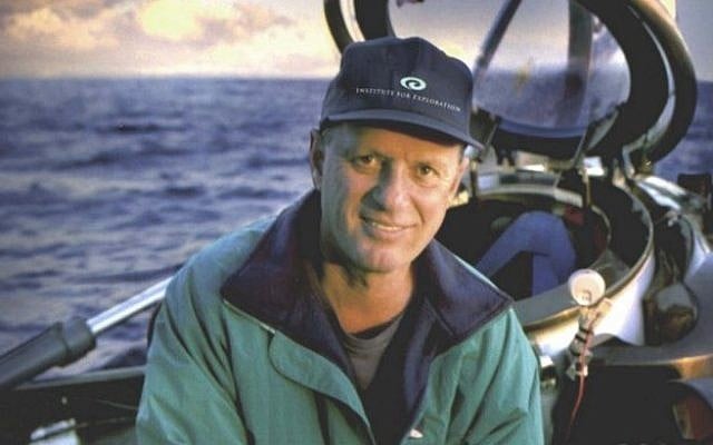 Ocean explorer Robert Ballard (photo credit: CC BY Wikipedia)