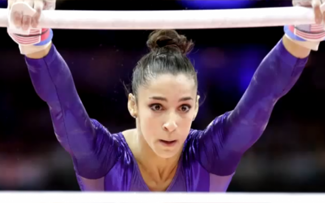 "Hava Nagila" fan Aly Raisman will take her moves to "Dancing With the Stars." (YouTube) "Hava Nagila" fan Aly Raisman will take her moves to "Dancing With the Stars." (YouTube)