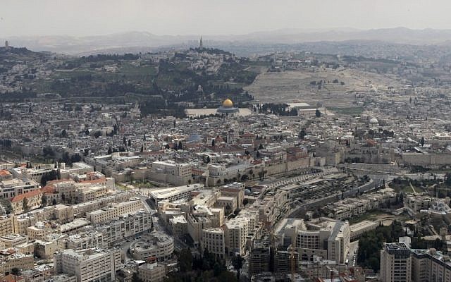 Illustrative photo of aerial view of Jerusalem (photo credit: Nati Shohat/Flash90) Illustrative photo of aerial view of Jerusalem (photo credit: Nati Shohat/Flash90)