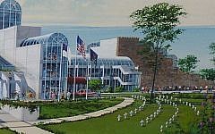 Part of the planned anti-abortion complex in Kansas (photo credit: screen capture www.prolifememorial.com)
