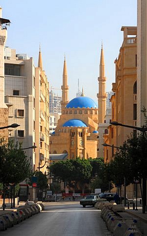 The al-Amine Mosque in Beirut was built by the slain Prime Minister Rafik Hariri and inaugurated by his son (Photo credit: Shutterstock) The al-Amine Mosque in Beirut was built by the slain Prime Minister Rafik Hariri and inaugurated by his son (Photo credit: Shutterstock)
